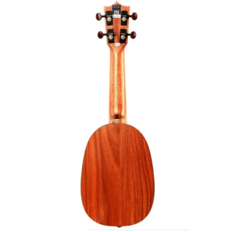 Enya X1 HPL Soprano 21" Pineapple Ukulele - KOA Travel Ukulele  - With Beginner Kit includes Cover, Picks (2 pcs), Capo, Tuner, Strap, Finger Sand Shaker, Polish Cloth,  Strings and Allen Key