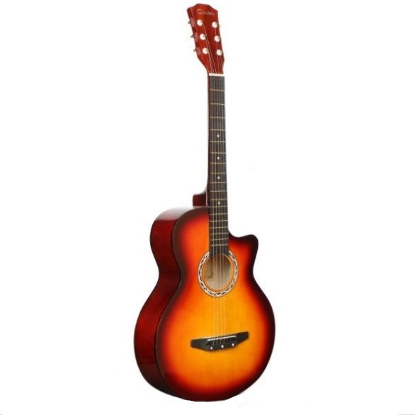 Cowboy Acoustic 38" Guitar - Sunset Yellow – Basswood