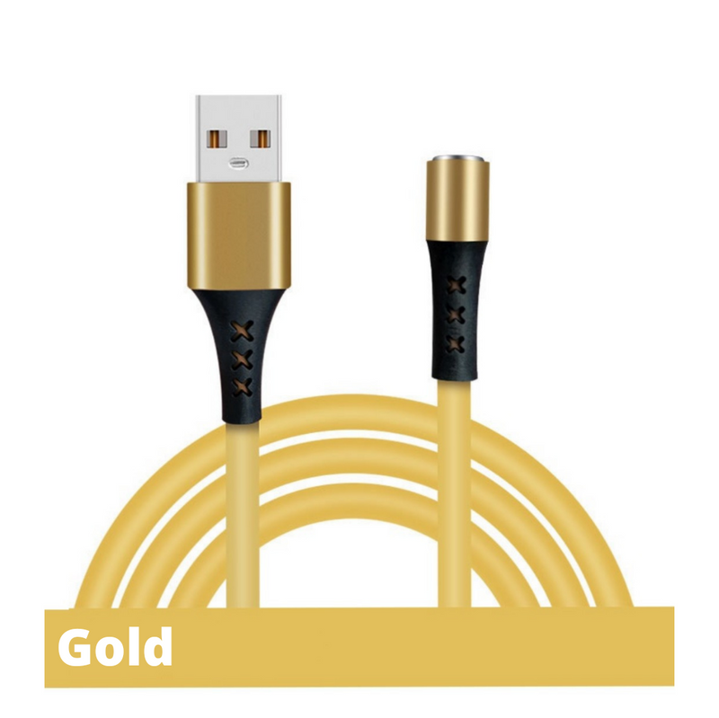 3 in 1 Magnetic Charging USB Data Cable - Single HeadFast Charging Cable - Strong Magnetic Blind Suction Charging  1 Meter