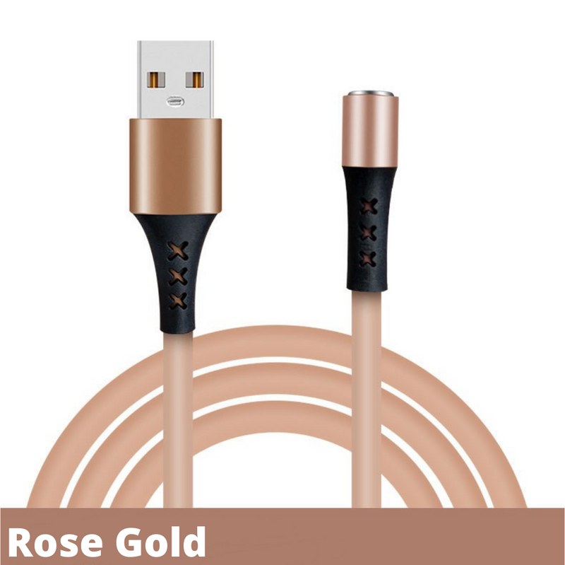 3 in 1 Magnetic Charging USB Data Cable - Single HeadFast Charging Cable - Strong Magnetic Blind Suction Charging  1 Meter