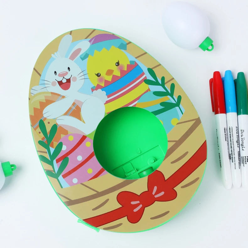 Electric Easter Drawing Kit A - DIY Egg Decorating Machine With Accessories
