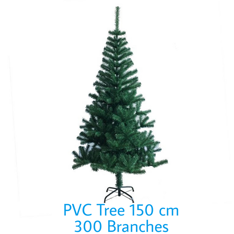 Christmas Tree - PVC Tree - Green - 60 cm / 90 cm / 150 cm