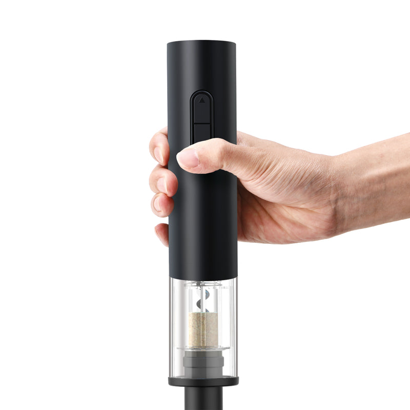 Electric Wine Opener - Battery-Operated Corkscrew - Foil Cutter