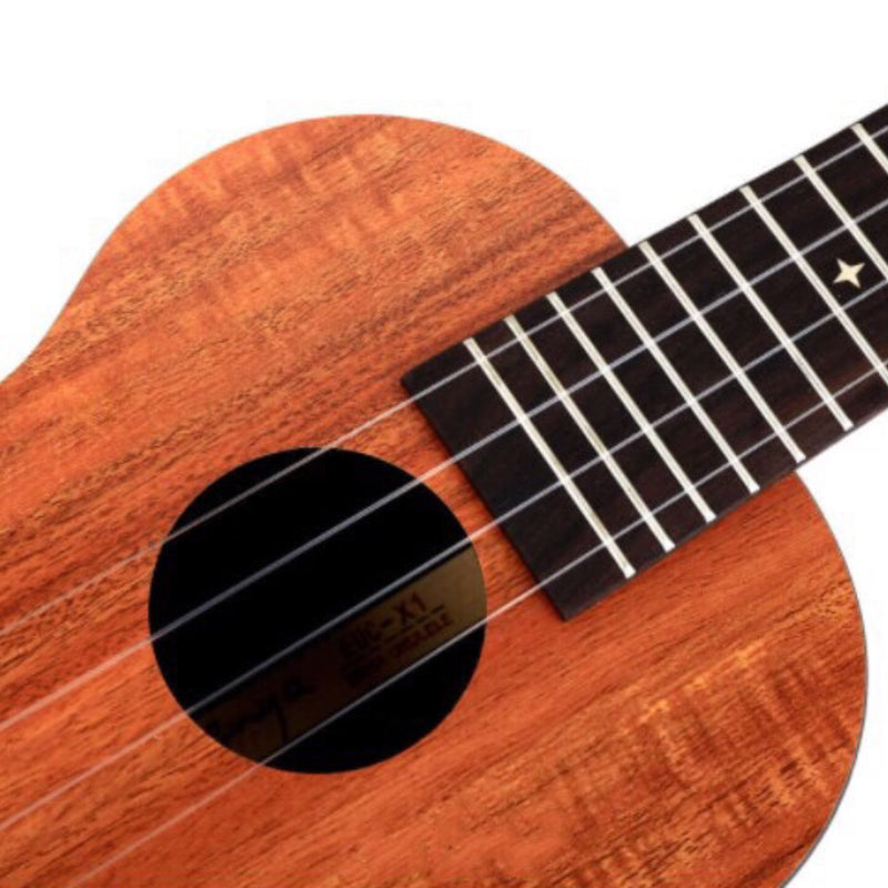 Enya X1 HPL Tenor 26" Ukulele - KOA Travel Ukulele  - With Beginner Kit includes Cover, Picks (2 pcs), Capo, Tuner, Strap, Finger Sand Shaker, Polish Cloth,  Strings and Allen Key