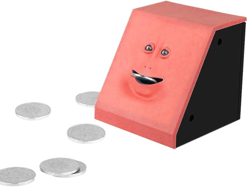 Face Bank - Coin Eating Savings Bank - Kids Money Saving Collection Piggy Bank