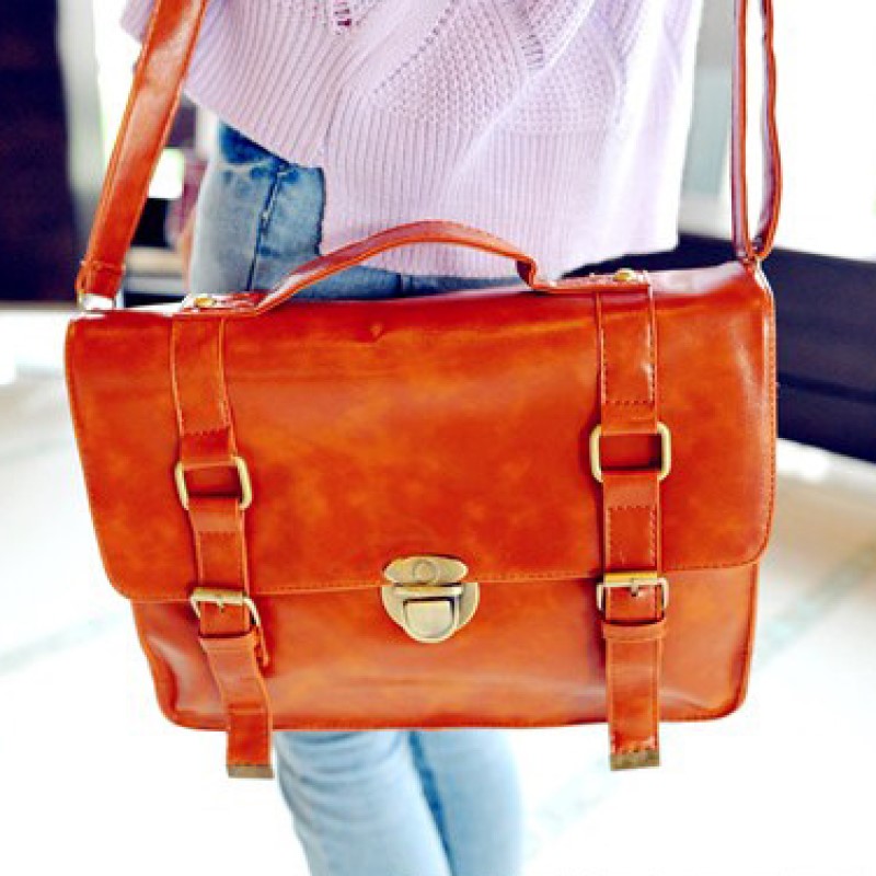 Fashion One Shoulder Crossbody Backpack - Student Mortgage Messenger Bag - Vintage Women&