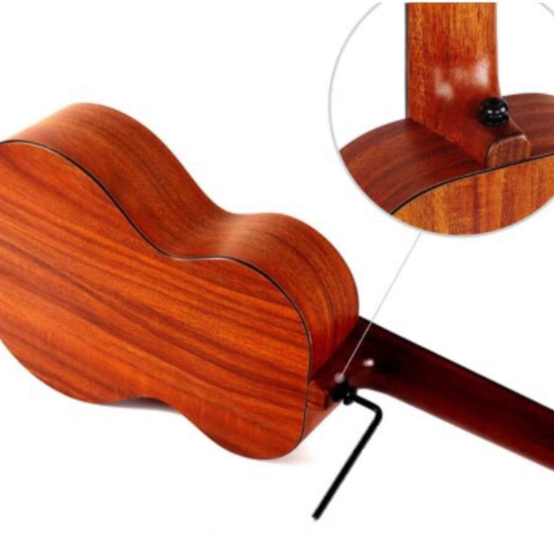 Enya X1 HPL Tenor 26" Ukulele - KOA Travel Ukulele  - With Beginner Kit includes Cover, Picks (2 pcs), Capo, Tuner, Strap, Finger Sand Shaker, Polish Cloth,  Strings and Allen Key