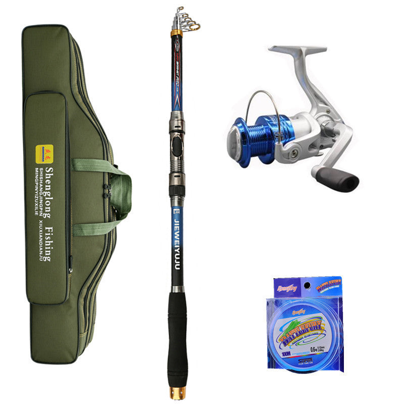 Premium Compact Travel Fishing Combination - Fits Airline Cabin Baggage - An Essential to Any Tackle Collection - A Compact Travel Fishing Combination -  Ideal On Vacation.