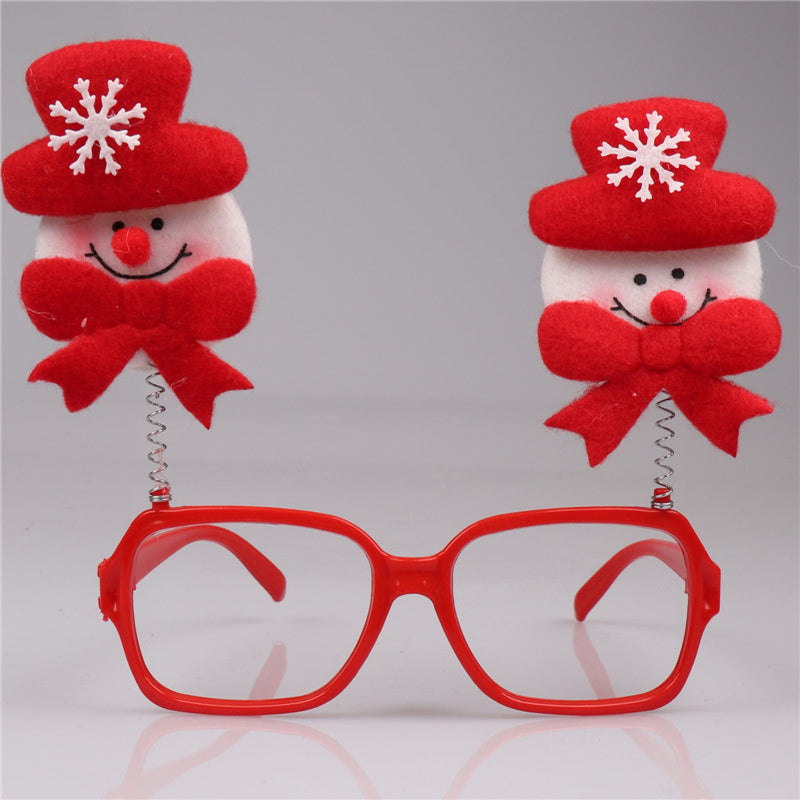 Christmas Glasses - Creative Cartoon