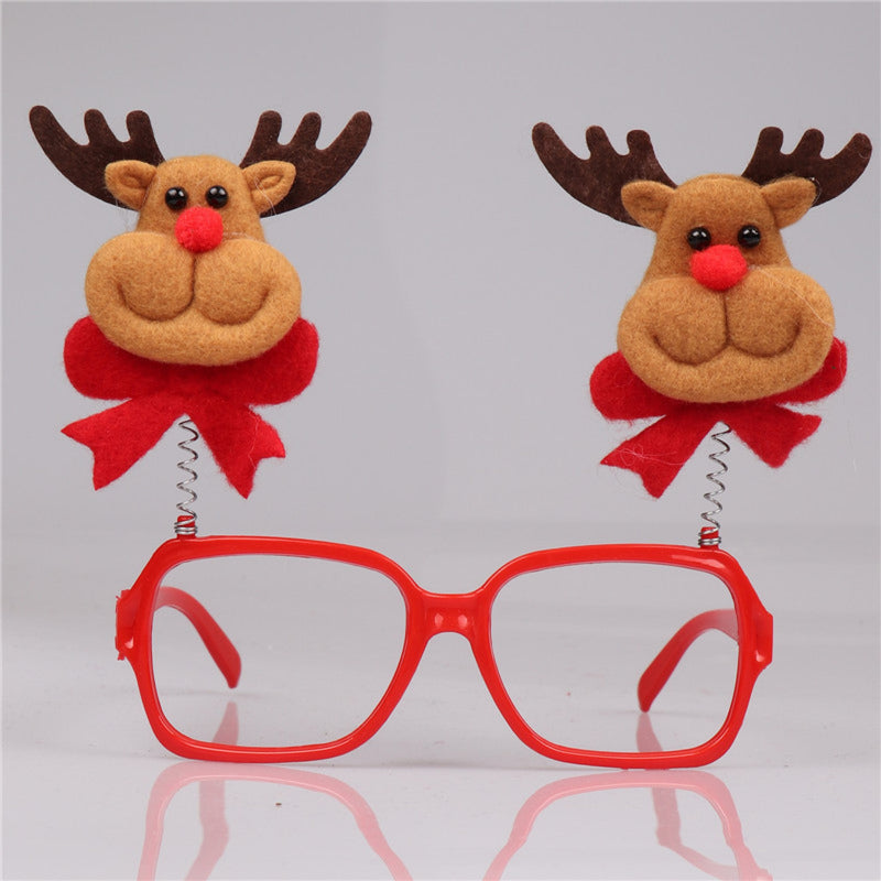 Christmas Glasses - Creative Cartoon