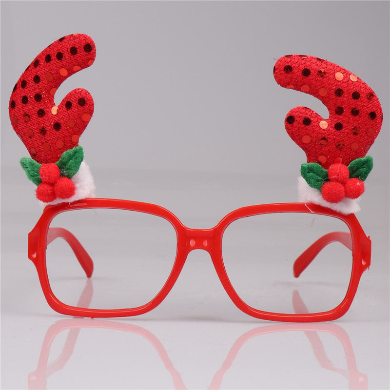 Christmas Glasses - Creative Cartoon