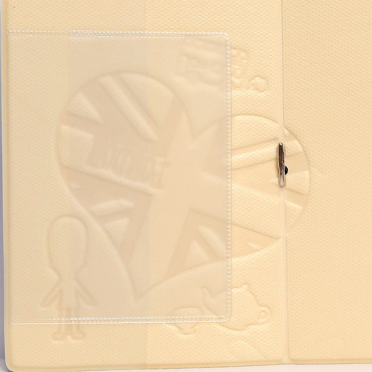 British London Passport Holder - 3D Embossed Passport Holder