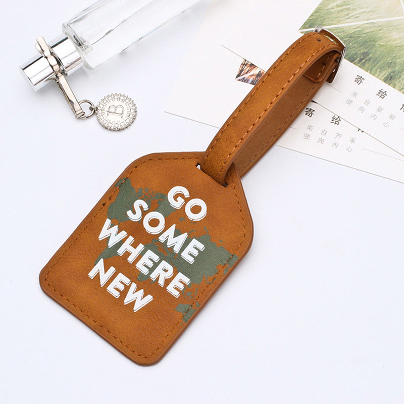 Luggage Tags Assorted Travel Suitcase Labels Business ID Card Holder