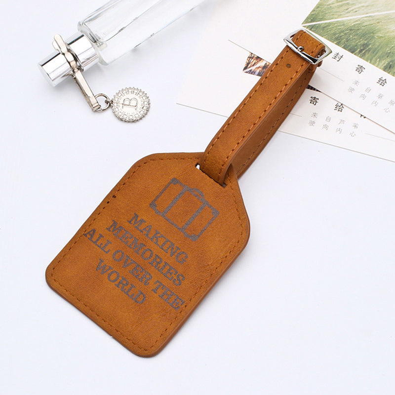 Luggage Tags Assorted Travel Suitcase Labels Business ID Card Holder