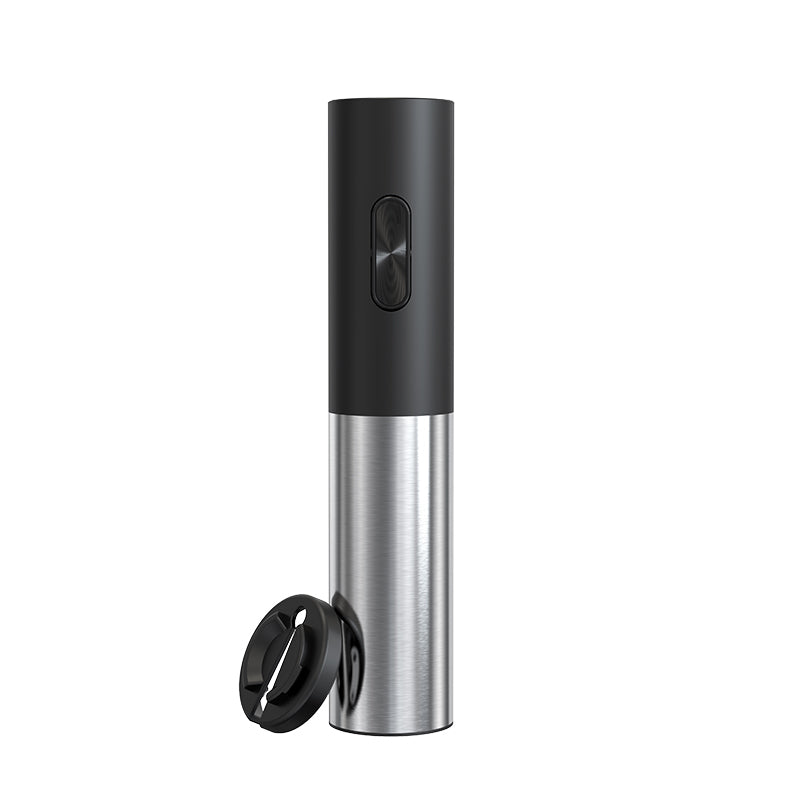 Electric Wine - Automatic Single Button Action - Battery Operated - Fast Corkscrew Remover - Perfect for Restaurant - Hotel Party and Home Use - Electric Wine Opener is Stainless Steel