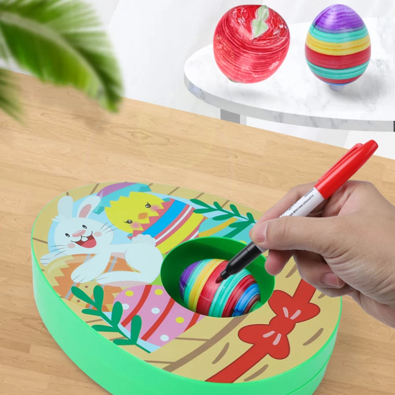 Electric Easter Drawing Kit A - DIY Egg Decorating Machine With Accessories