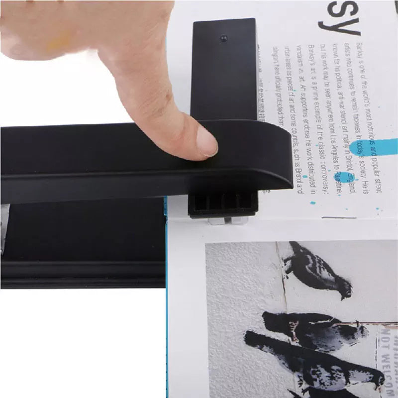 360 Degree Rotary Stapler - Desktop Stapler With Sharp Chisel - Office And School Stationery Accessories