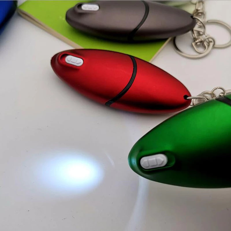 1 PC Creative Multifunctional Screwdriver Blue Ballpoint Pen With LED Light - Mini Protable Key Chain Signing Pen
