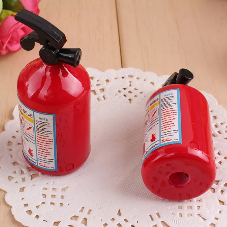 1 PC Creative Fire Extinguisher Sharpener Student School Supplies - Pencil Sharpener Kids Stationery Supply