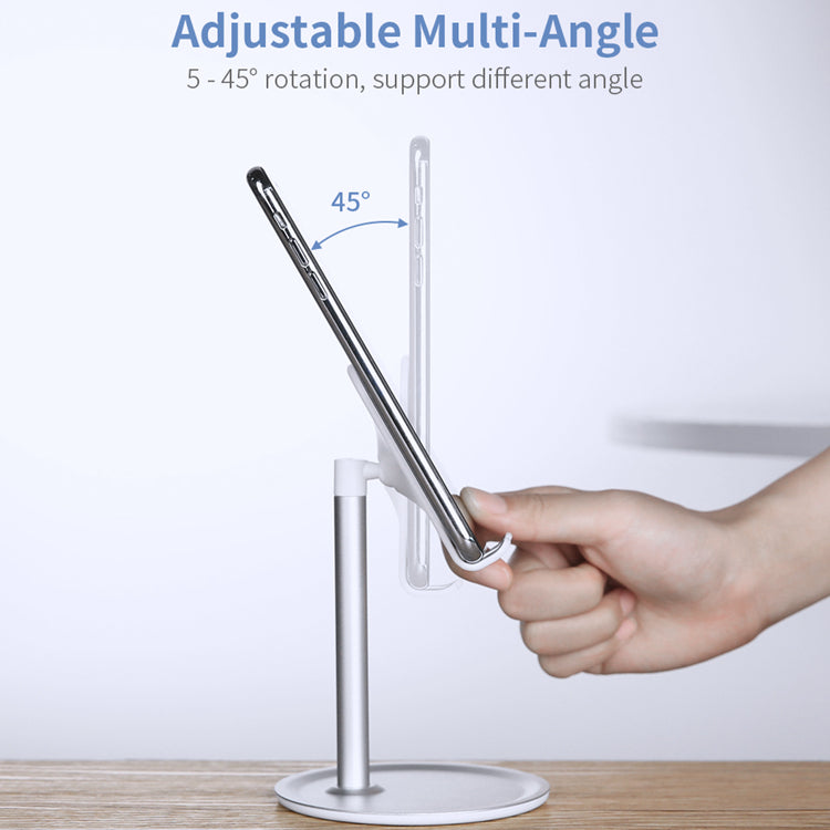 New Metal Desk Mobile Phone Holder Stand - Adjustable Desktop Tablet Holder - Universal Table Mobile Phone Stand