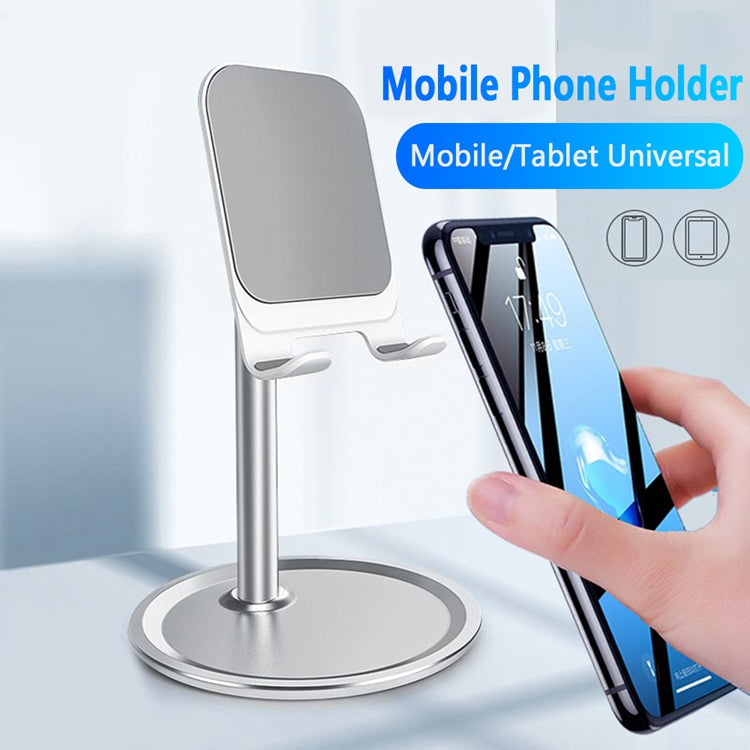 New Metal Desk Mobile Phone Holder Stand - Adjustable Desktop Tablet Holder - Universal Table Mobile Phone Stand