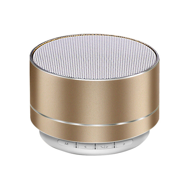 Portabl Wireless Metal Mini Outdoor Smart Speaker