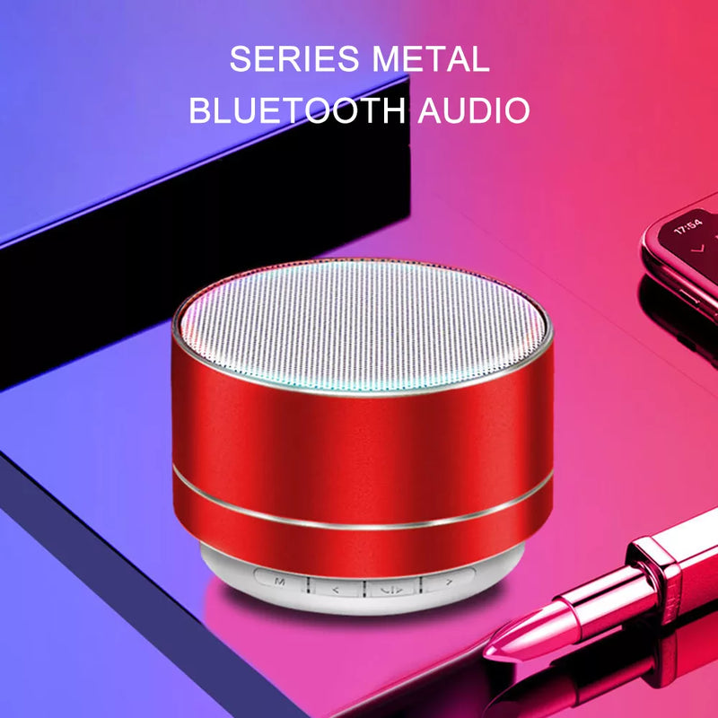 Portabl Wireless Metal Mini Outdoor Smart Speaker