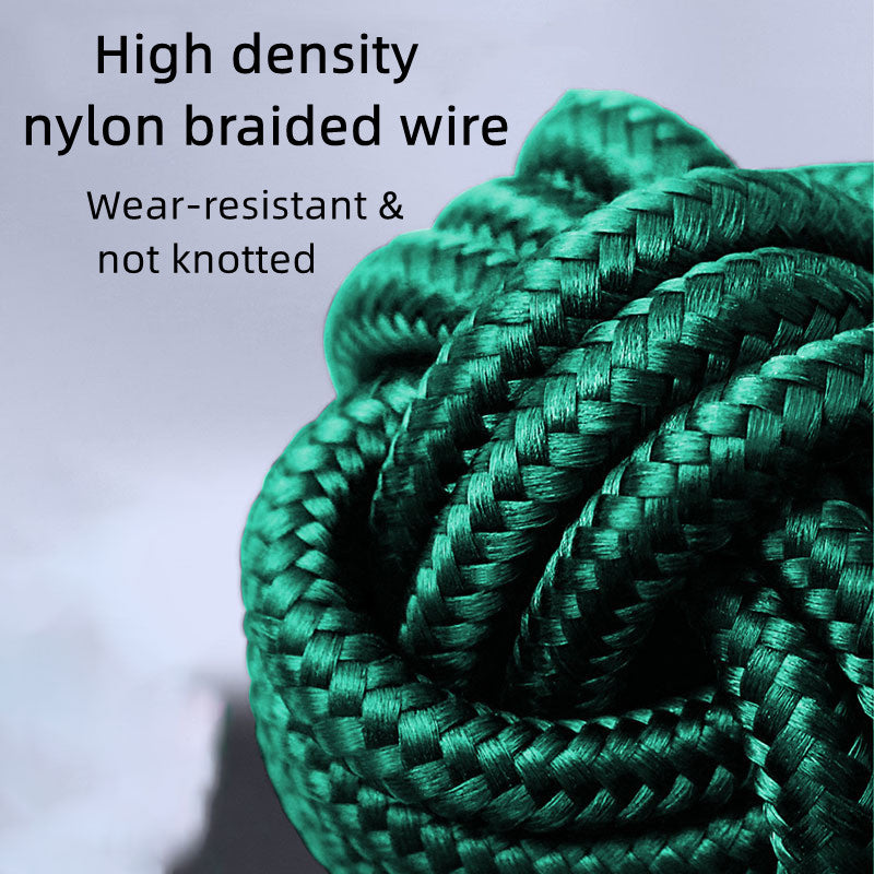6A 66W Mobile Phone Charging USB Data Cables for iphone Android Type C -  Nylon Braided Fast Charging Mobile Phone Data Cable