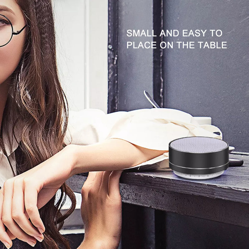 Portabl Wireless Metal Mini Outdoor Smart Speaker