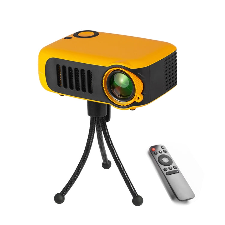 A2000 Mini Portable Projector - 800 Lumen Supports 1080P LCD 50000 Hours Lamp Life - Home Theater Video Projector for Power Bank