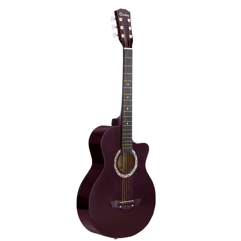 Cowboy Acoustic 38" Guitar - Brown – Basswood