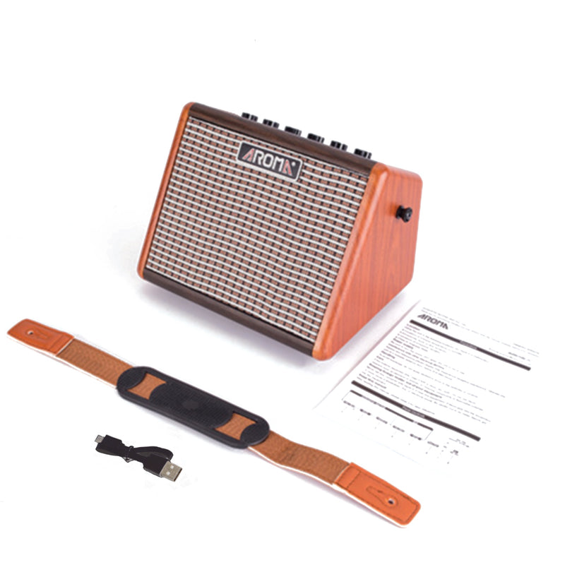 Deviser Electric Guitar & Aroma Speaker - Sunset Yellow - Basswood - With Beginner Kit Includes Cover, Picks (5 pcs), Tuner, Strap, Electric Guitar Cable