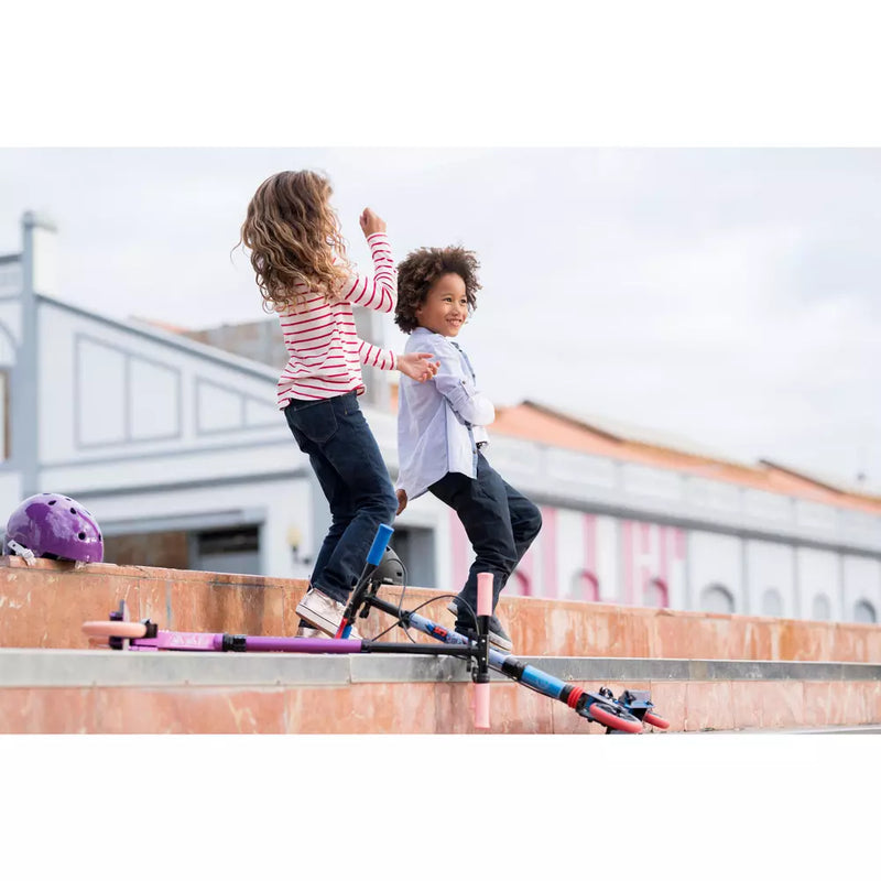 Scooter - 6-9 Years Old Suspension Brake - Lightweight and Sturdy Seat Belt Handbrake - Children&