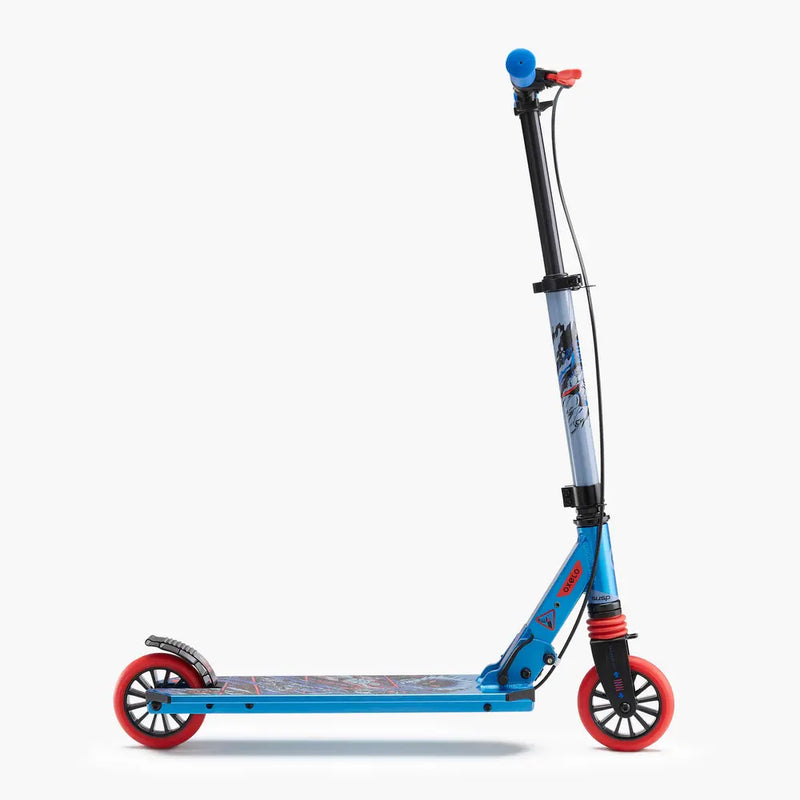 Scooter - 6-9 Years Old Suspension Brake - Lightweight and Sturdy Seat Belt Handbrake - Children&