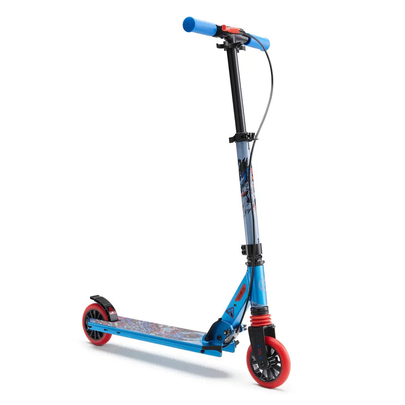Scooter - 6-9 Years Old Suspension Brake - Lightweight and Sturdy Seat Belt Handbrake - Children&