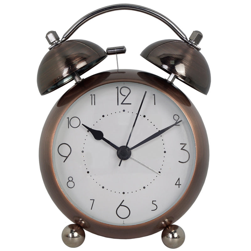 European Retro Metal Alarm Clock - Children&