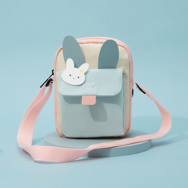 2022 New Mobile Phone Messenger Bag for Girls - Rabbit Ears Cute Fashion Schoolgirl One Shoulder Messenger Bag