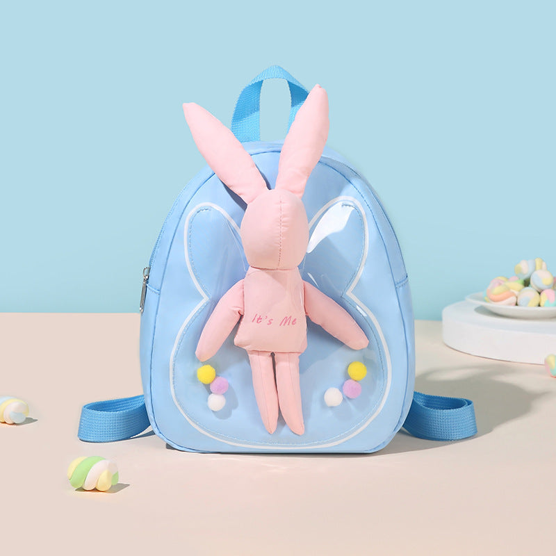 2022 New Nylon Kindergarten Cartoon Backpack - Cute Bunny Backpack