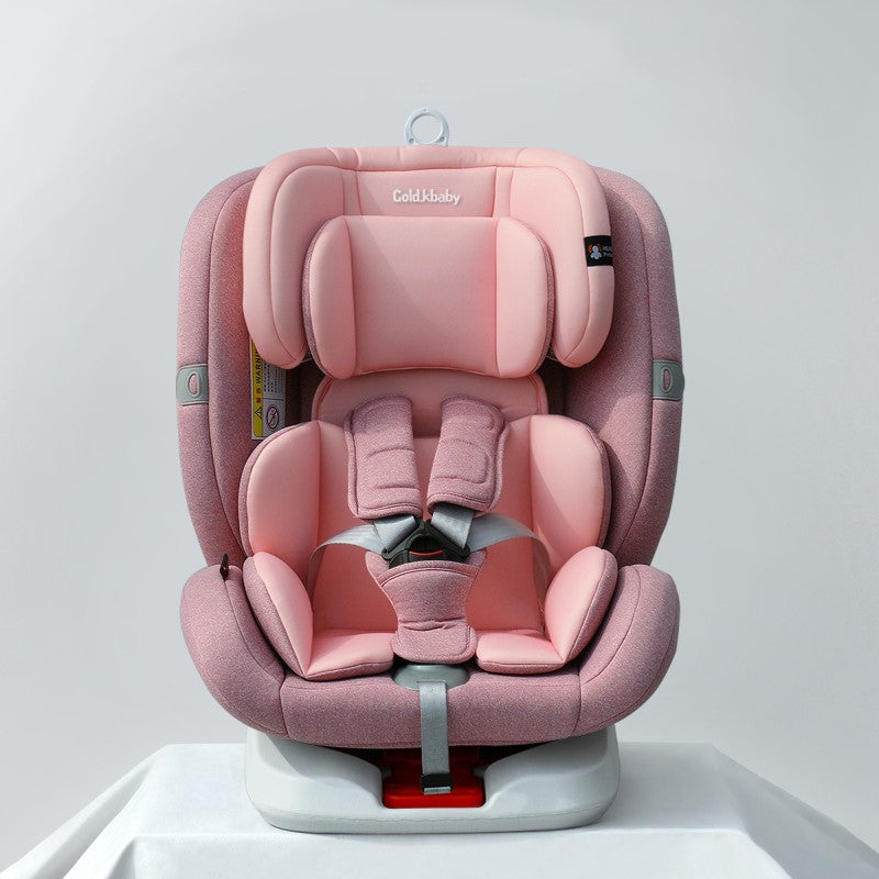 Child Safety Seat - Car With 0-12 Years Old Baby - Baby Can Sleep Lying Universal Seat - 360 Degree Rotation