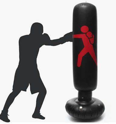 New Inflatable Boxing Column - Thickened 1.6m Tumbler