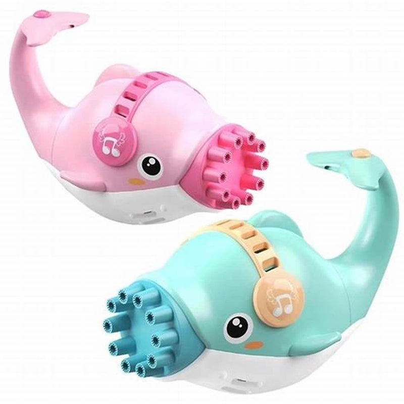 New 10 Hole Cute Dolphin Bubble Toys