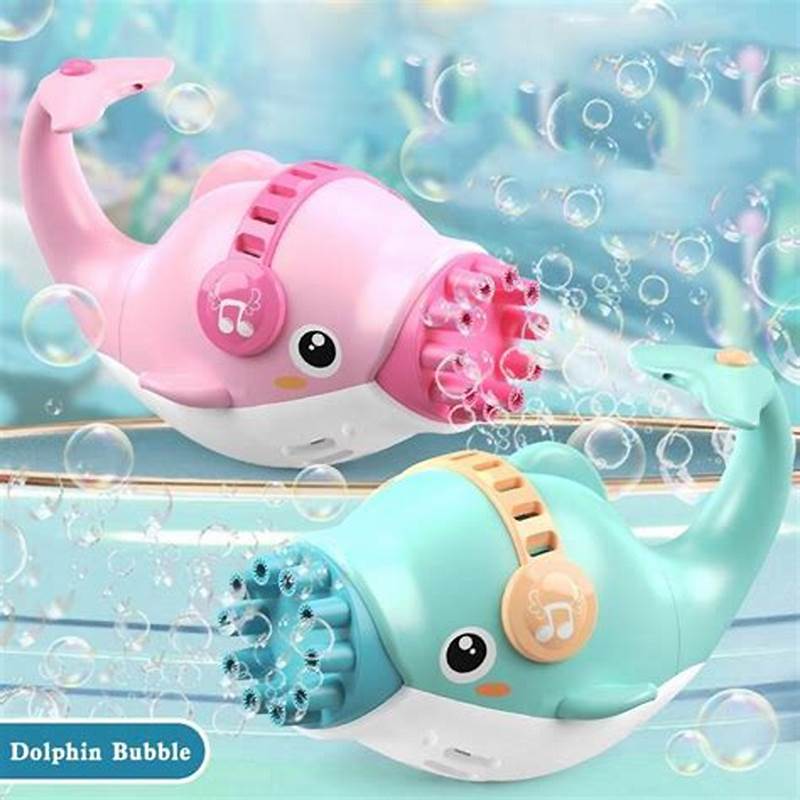 New 10 Hole Cute Dolphin Bubble Toys