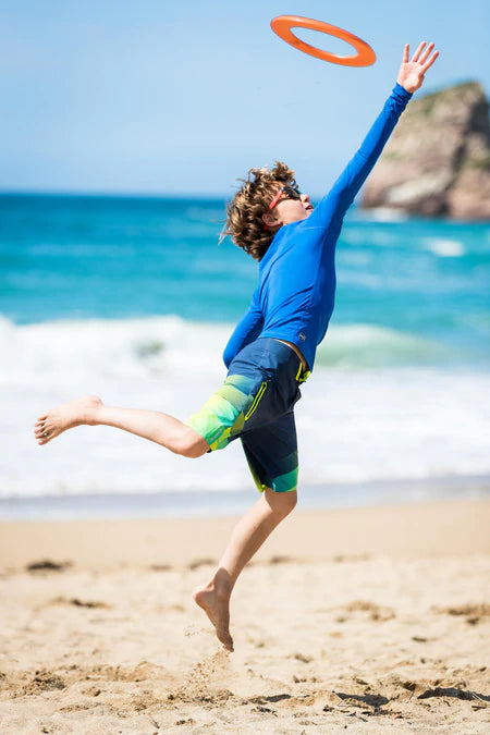 Frisbee - Soft Flying Ring - Gliding Over Long Distances When Thrown Flat
