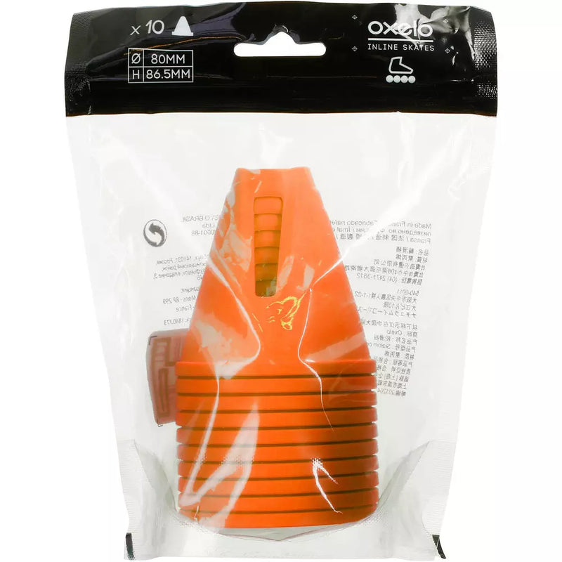 Inline Wheel Obstacle Road Cone / A Bag of Ten