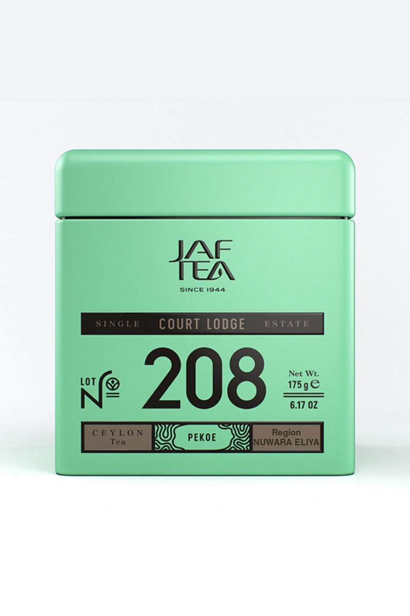 JAF TEA - Single Estate - Court Lodge - Whole Leaf Black Tea - 100g Metal Tin