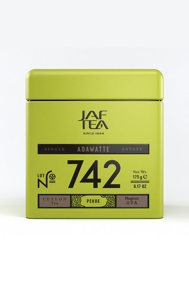 JAF TEA - Single Estate - Adawatte - Whole Leaf Black Tea - 100g Metal Tin