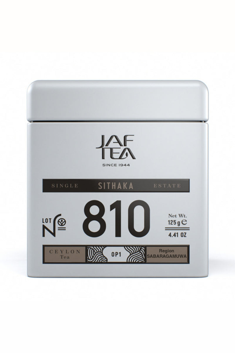 JAF TEA - Single Estate – Sithaka - Whole Leaf Black Tea - 90g Metal Tin