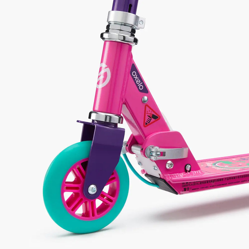 Scooter - 4-6 Years Old Durable with Dual Brake System - Safe and Durable - Scooter Designed for Children 95cm-1.3m - Help Them Learn to Keep Balance On The Scooter