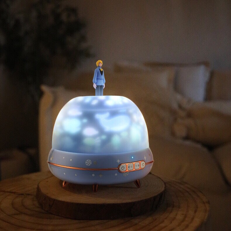 Star Night Light - Musical 360 Rotating Universe Sky Projector Lamp -  for Kids Bedroom Home Decor - 6 Pattern