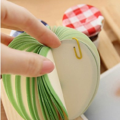 Creative DIY Memo Pad Sticky Notes - Various Fruit Style - Decoration On The Table